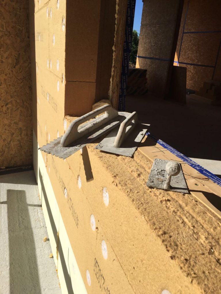 Realizzazione di coibentazione in FIBRO LEGNO